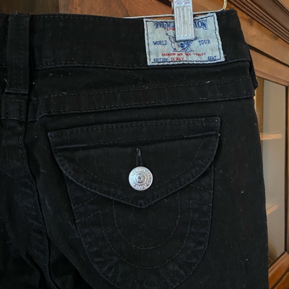True Religion Black Denim Skinny Jeans - Picture 7 of 9